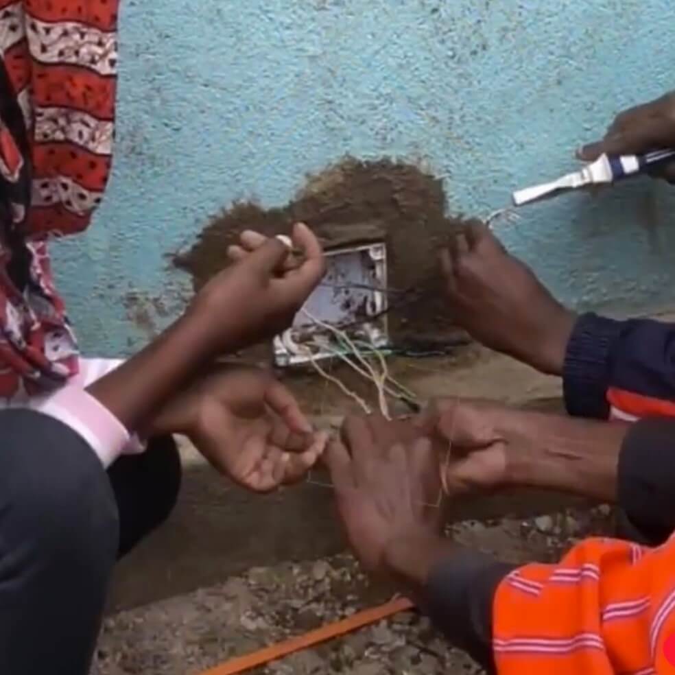 Electrical Installation Practical at Elimu Yetu