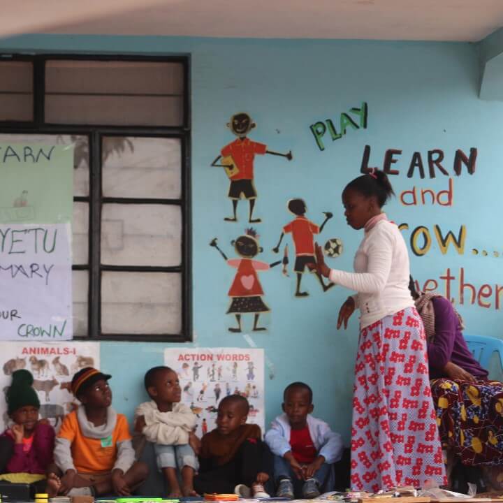 Tutoring at Elimu Yetu